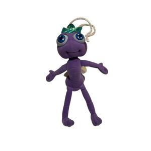 Mattel Purple Princess Atta A Bugs Life Disney Pixar 1998 9" Stuffed Plush